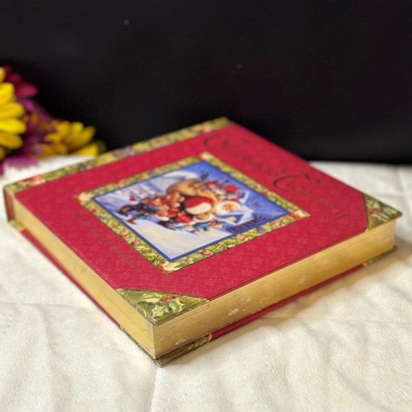 Christmas Treasury Family Classic Edition Tales Holiday Book Hardcover Gold Trim - Picture 8 of 8